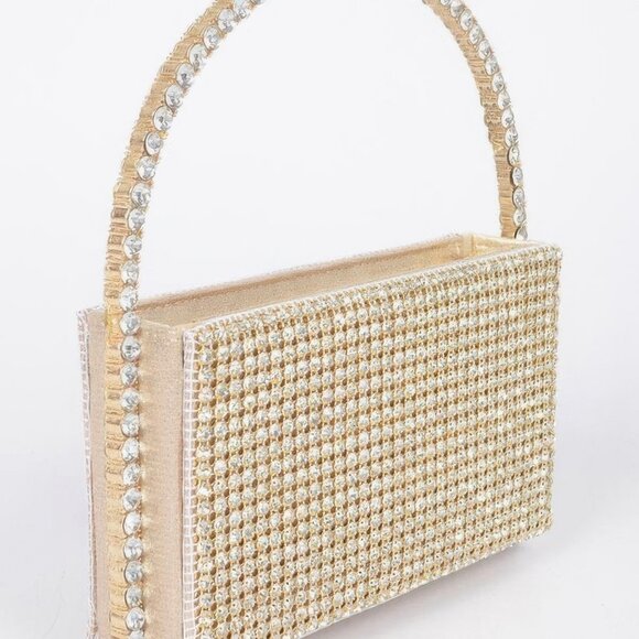 Oversized Rhinestone Shoulder Bag - Picture 3 of 4